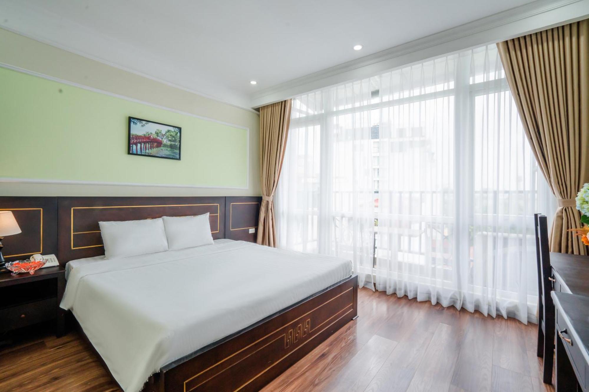 Ha Noi Lake View Hotel & Travel Hanoi Bagian luar foto