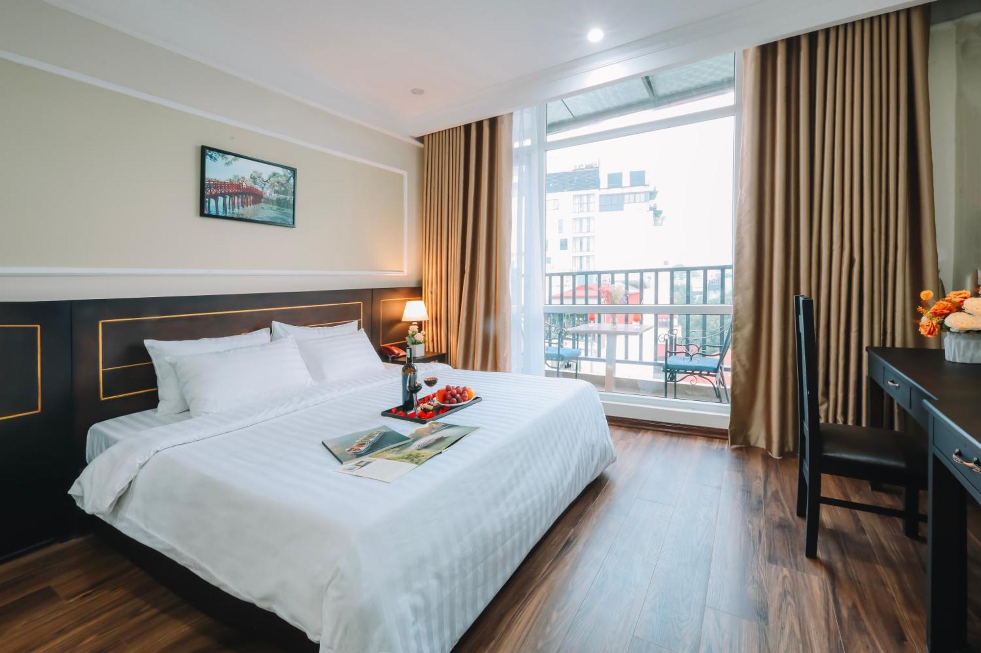 Ha Noi Lake View Hotel & Travel Hanoi Bagian luar foto
